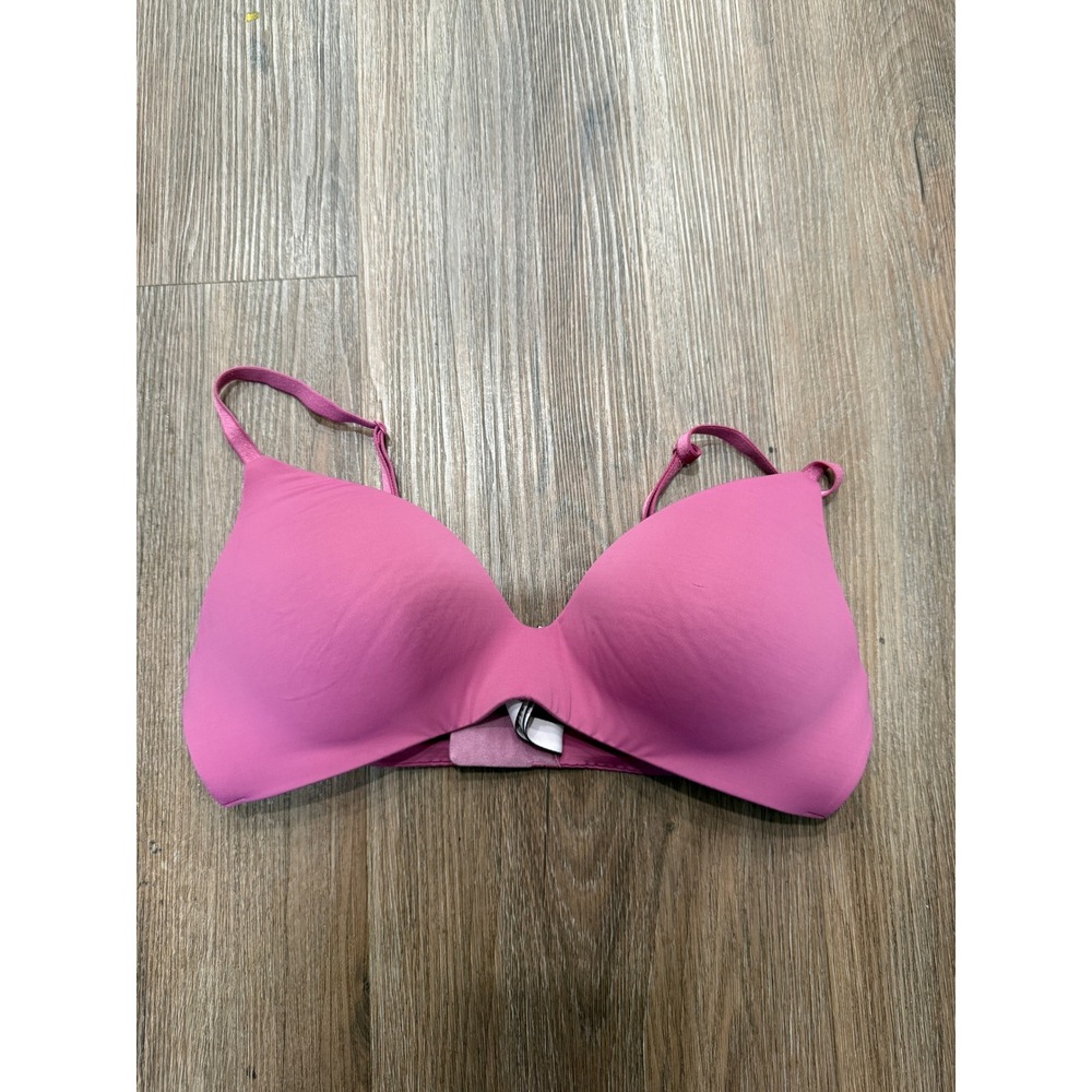 Victorias Secret Pink Wireless Lightly Lined‎ T-Shirt Bra 34C Adjustable Straps
